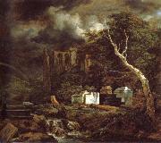 Jacob van Ruisdael The Jewish Cemetery china oil painting artist